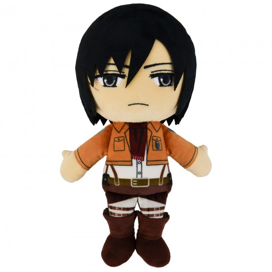 Attack on Titan Mikasa Ackerman CuteForme Plush front view Attack on Titan: Mikasa Ackerman CuteForme plush