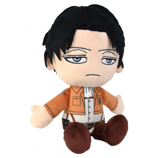 Attack on Titan Levi plush 29cm Eco-friendly Levi Ackerman plush by Popbuddies