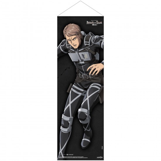 Attack on Titan Final Season Slim Fabric Wall Scroll: Jean Kirschtein 30cm x 90cm Attack on Titan Final Season Slim Fabric Wall Scroll: Jean Kirschtein 30cm x 90cm